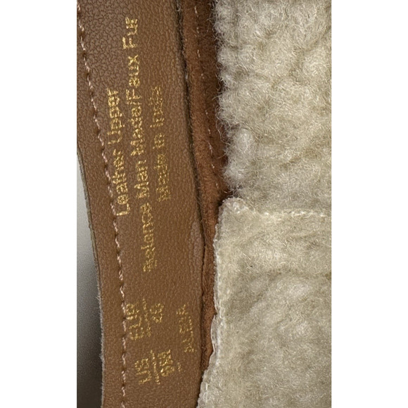 Sam Edelman Aleia Womens Saddle Suede Combat Boots Size 9M Faux Fur New $200 - Picture 12 of 13